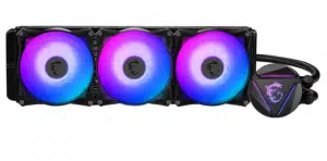 קירור נוזלי למעבד Cougar AQUA 360 ARGB עם ביצועים גבוהים, 3 מאווררים ותאורת RGB – פתרון מושלם למחשבי גיימינג.