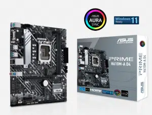 ASUS H610M-A DDR4 הוא לוח אם מצוין לשימושים משרדיים, משחקים קלים ותחנות עבודה אמינות. עם תמיכה במעבדי Intel מהדור החדש, חיבורי PCIe 4.0, ואפשרויות אחסון מהירות, מדובר בפתרון משתלם ואמין למשתמשים שמעוניינים בביצועים גבוהים מבלי לקרוע את הכיס.