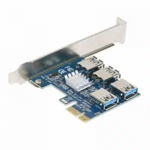 PCIe 1 to 4 PCI express 16X slots Riser Card