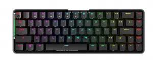 מקלדת גיימינג מכאנית אלחוטית Asus ROG Falchion RGB - צבע שחור
