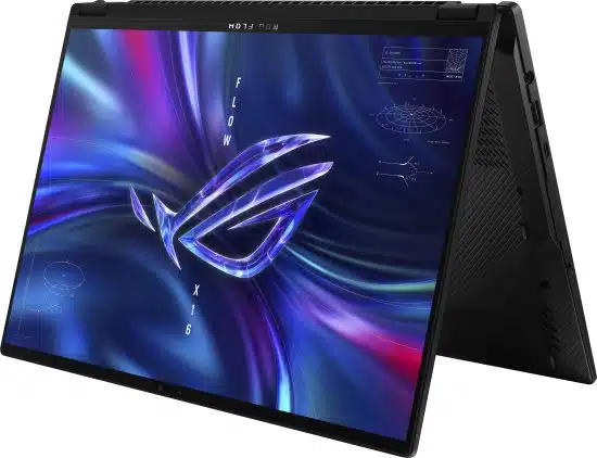 ⁦מחשב נייד עם מסך מגע Asus ROG Flow X16 GV601RM-M6051W - צבע Eclipse Gray⁩ – תמונה ⁦4⁩