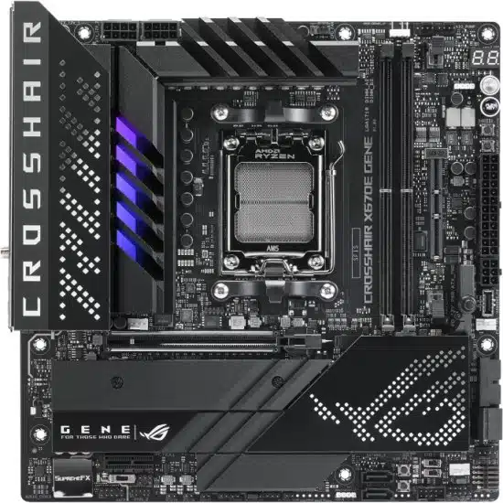 ⁦ASUS MotherBoard ROG CROSSHAIR X670E GENE⁩ – תמונה ⁦4⁩