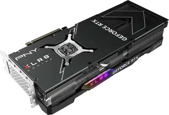 ⁦כרטיס מסך PNY GeForce RTX 4090 24GB GDDR6X XLR8 GAMING VERTO EPIC-X RGB Triple Fan HDMI 3xDP⁩ – תמונה ⁦6⁩