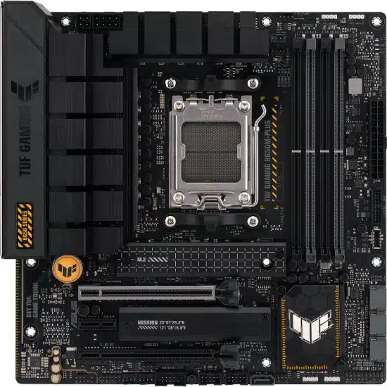 ⁦לוח אם ASUS TUF GAMING B650M-PLUS AMD AM5 B650 DDR5⁩ – תמונה ⁦2⁩
