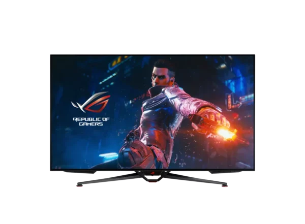 ⁦מסך מחשב 47.5 אינץ ASUS ROG Swift OLED PG48UQ 138Hz 4K⁩ – תמונה ⁦8⁩