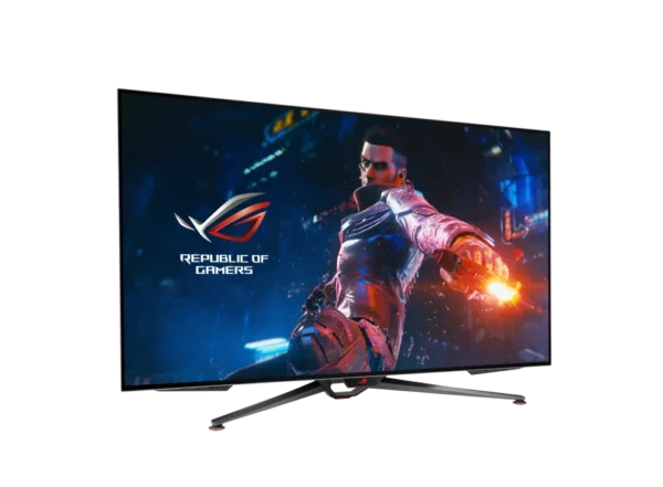 ⁦מסך מחשב 47.5 אינץ ASUS ROG Swift OLED PG48UQ 138Hz 4K⁩ – תמונה ⁦7⁩