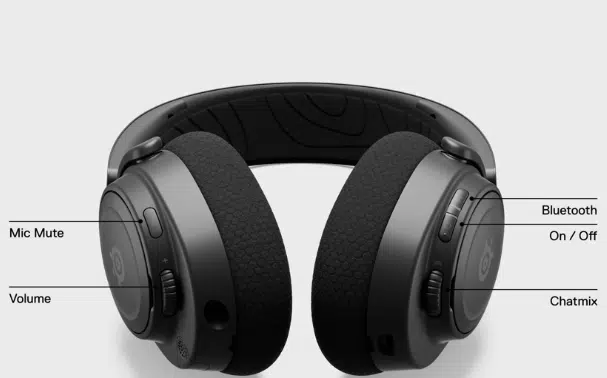 ⁦אוזנית גיימרים אלחוטיות Arctis Nova 7 שחור⁩ – תמונה ⁦2⁩