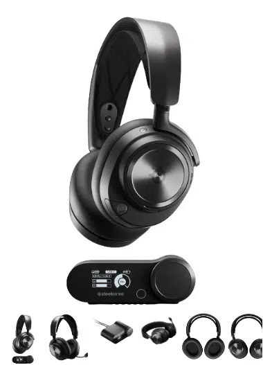 אוזניות גיימרים אלחוטיות Arctis Nova Pro Wireless