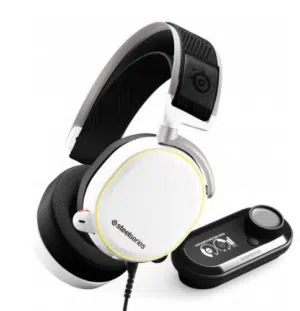 אוזניות גיימרים  Arctis Pro + GameDAC צבע לבן