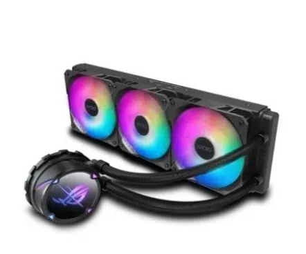 ASUS ROG STRIX LC II 360 COOLER 12cm FAN AURASUNC גוף קירור למעבד