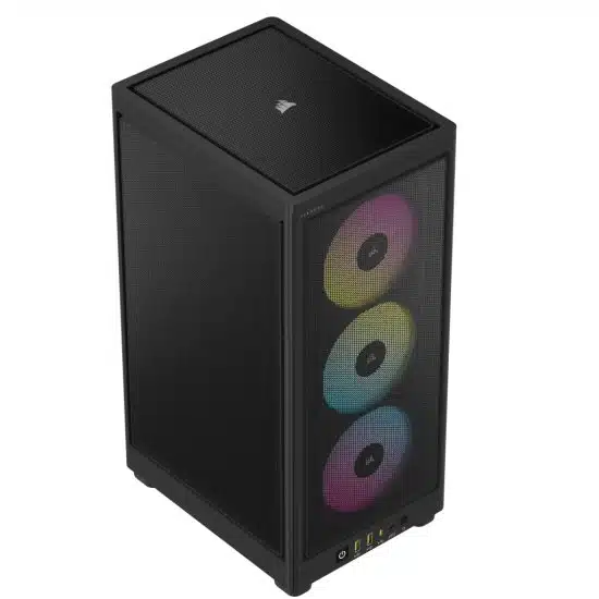 ⁦מארז ללא ספק Corsair 2000D RGB AIRFLOW Mini-ITX - צבע שחור⁩ – תמונה ⁦9⁩