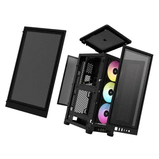 ⁦מארז ללא ספק Corsair 2000D RGB AIRFLOW Mini-ITX - צבע שחור⁩ – תמונה ⁦5⁩