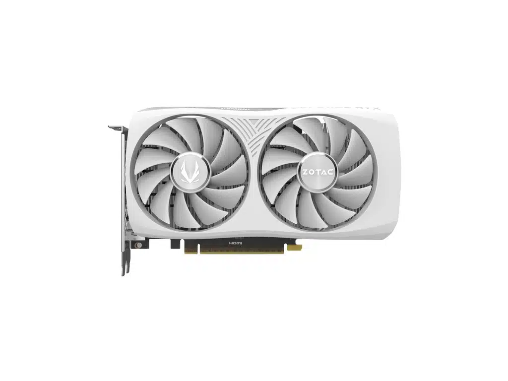 ⁦כרטיס מסך ZOTAC GeForce RTX 4060 8GB Twin Edge OC White⁩ – תמונה ⁦4⁩