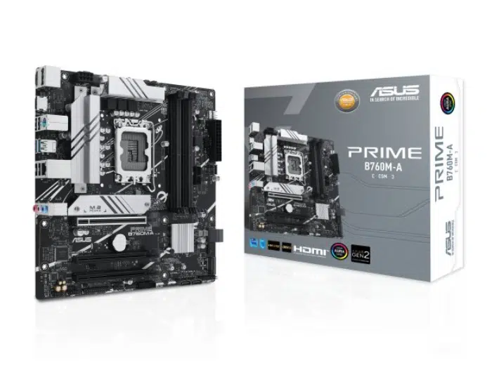 לוח אם ASUS PRIME B760M-A-CSM Intel LGA1700 B760 DDR5