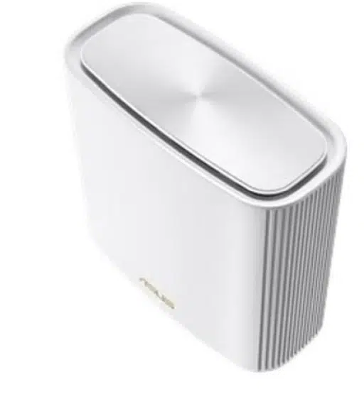 Asus (ZenWiFi AX XT8 V2) AX6600 Wireless Tri-Band Cable Wi-Fi 6 Router, Single, USB 3.1 Gen1, 2.5G WAN, AiMesh Tech, White-נתב