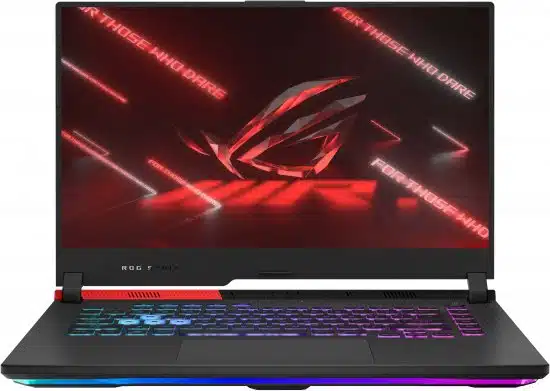 ⁦מחשב נייד לגיימרים Asus ROG Strix G15 G513QY-HQ007W - צבע שחור⁩ – תמונה ⁦2⁩