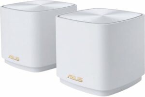 ZenWiFi XD5 היא מערכת Mesh מודרנית עם WiFi 6, מהירות כוללת של עד 3000Mbps, שליטה נוחה מהנייד, הגנת רשת מתקדמת ותמיכה ב־AiMesh ו־VPN – פתרון אלגנטי וביצועי לרשת ביתית חכמה.