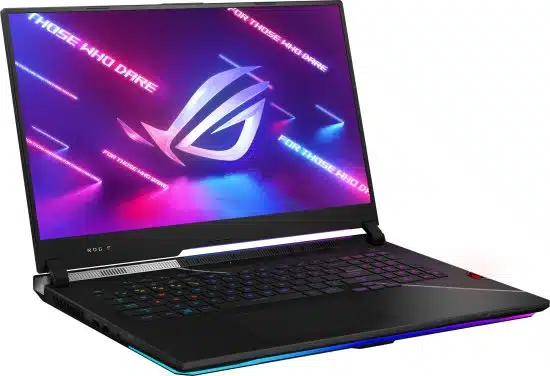 מחשב נייד 17 אינץ לגיימרים Asus ROG Strix SCAR 17 G733ZX-LL082W - צבע Off Black