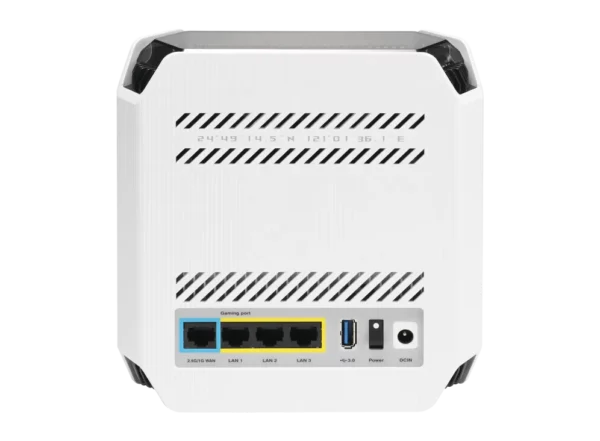 ROG Rapture GT6 – מערכת Mesh WiFi 6 AX10000 לגיימינג עם AiMesh, ‏Game Boost ו־AiProtection Pro.