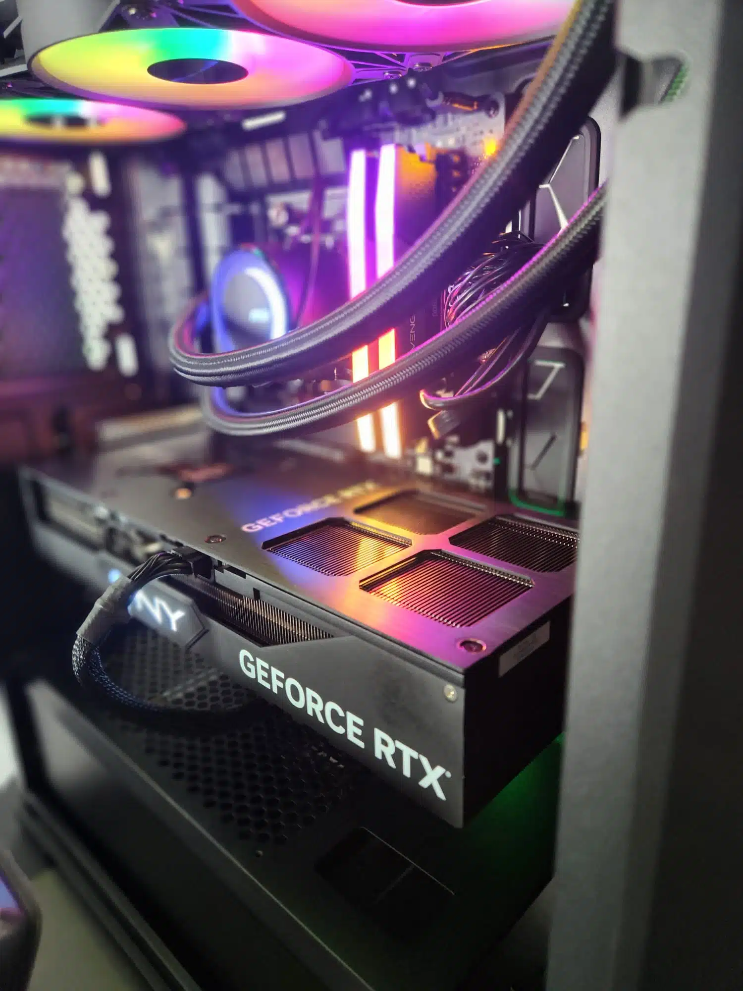⁦מחשב גיימינג נייח-RYZEN 7800X3D-Sapphire PULSE RX 7900 XTX GAMING OC 24GB GDDR6 \ RTX4080 SUPER 16GB הוספה של 400 ש"ח⁩ – תמונה ⁦8⁩
