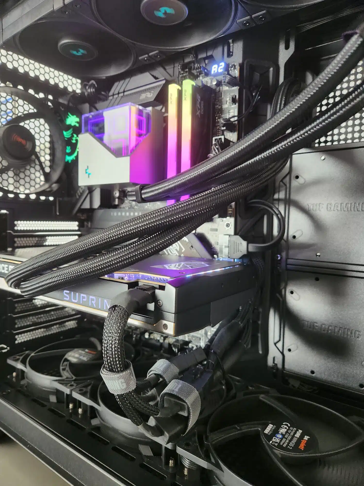 ⁦מחשב גיימינג נייח-RYZEN 7800X3D-Sapphire PULSE RX 7900 XTX GAMING OC 24GB GDDR6 \ RTX4080 SUPER 16GB הוספה של 400 ש"ח⁩ – תמונה ⁦5⁩