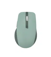 עכבר אלחוטי-ASUS SmartO Mouse MD200 / Portable, Precision Mouse / 6 buttons / BT 5 / 2.4GHz / 4200dpi / Green Tea Latte/ Oat Milk