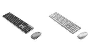 סט עכבר ומקלדת-ASUS W5000 Wireless Keyboard and Mouse Set / Thin and elegant / EN+HEB/ 2.4GHz  / 1600dpi / Black / Grey/ White