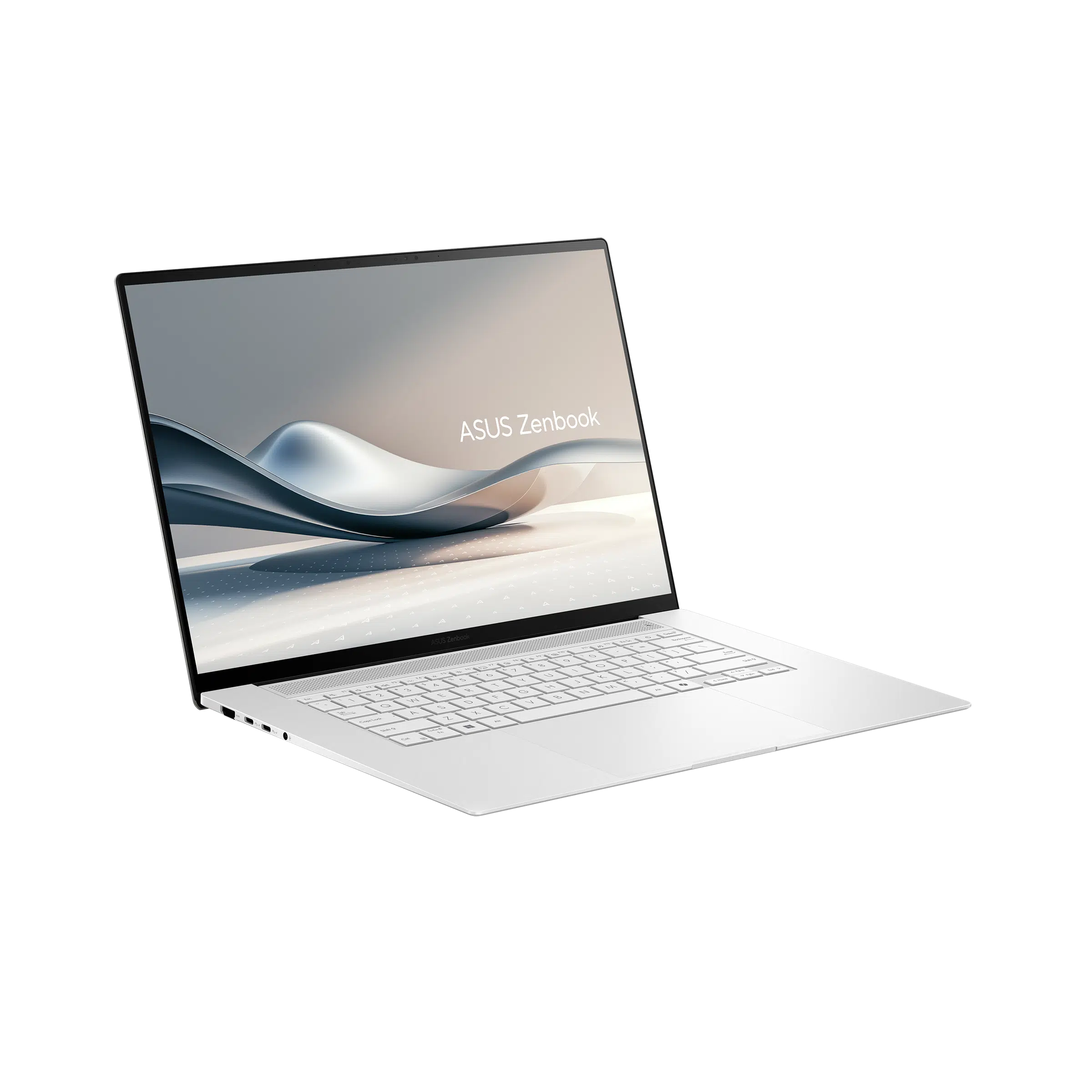מחשב נייד אסוס ASUS Zenbook S 16 OLED UM5606WA-RJ256X צבע Scandinavian White