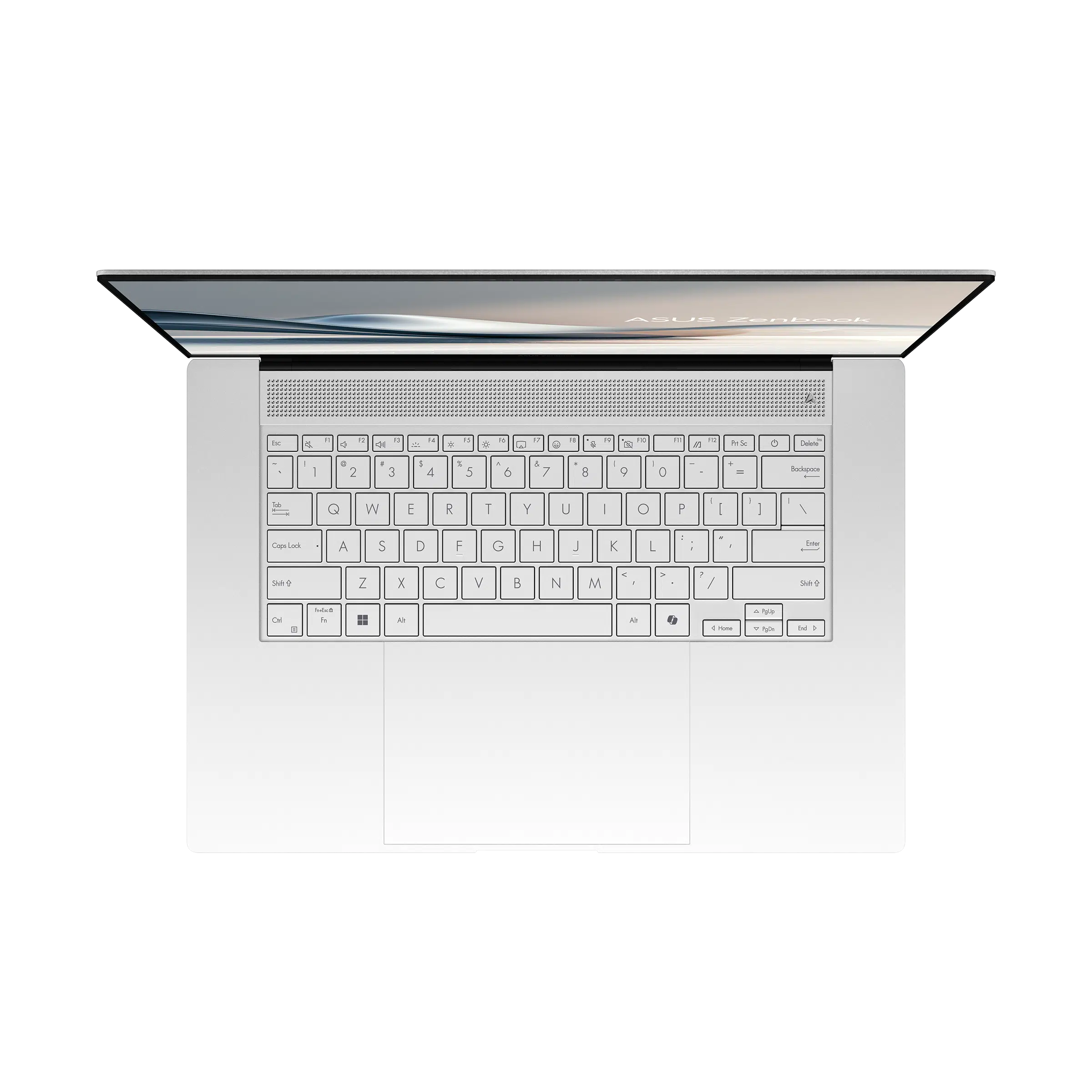 ⁦מחשב נייד אסוס ASUS Zenbook S 16 OLED UM5606WA-RJ256X צבע Scandinavian White⁩ – תמונה ⁦7⁩