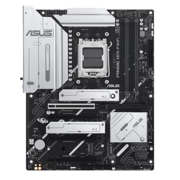 לוח אם ASUS PRIME X870-P WIFI – תומך ב־Ryzen 9000, Wi-Fi 7, DDR5 ו־USB4 במבנה ATX