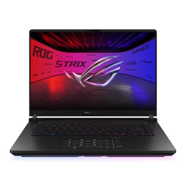 ה-ROG Strix SCAR 16 מציע ביצועים אולטרה-גבוהים עם מעבד Intel Ultra 9, כרטיס גרפי RTX 5090, תצוגת 2.5K וזיכרון 64GB DDR5, בעיצוב יוקרתי