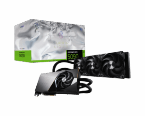 כרטיס מסך MSI GeForce RTX 5090 32GB SUPRIM LIQUID SOC עם קירור נוזלי היברידי