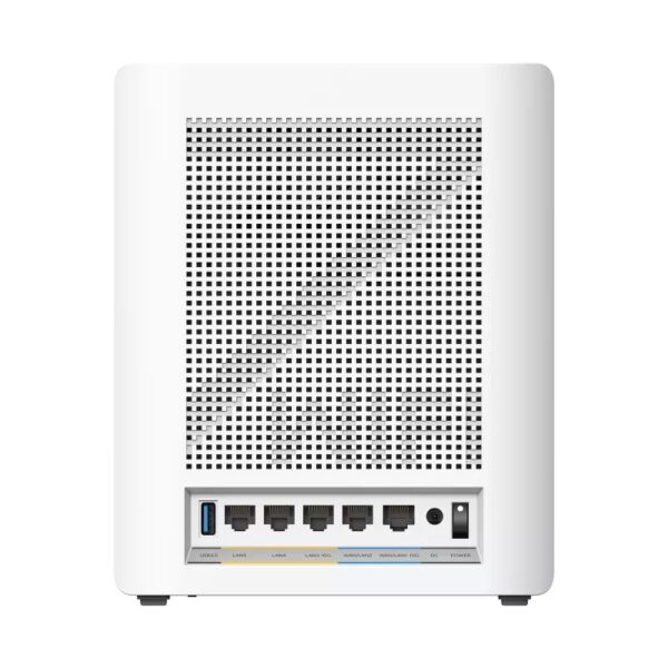 ⁦ראוטר Asus ZenWiFi BQ16 Quad-Band Mesh Wireless WiFi 7 - שתי (2) יחדות, צבע לבן, אחריות 3 שנים ע"י היבואן הרשמי⁩ – תמונה ⁦4⁩