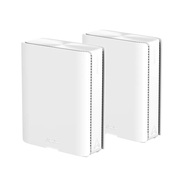 ASUS ZenWiFi BQ16 BE25000 – נתב WiFi 7 Mesh עוצמתי עם מהירות עד 25Gbps, כיסוי של עד 8000 רגל רבוע, תמיכה ב־10G, אבטחה מתקדמת, רשתות IoT ו־VPN, בקרת הורים ואפליקציה חכמה.