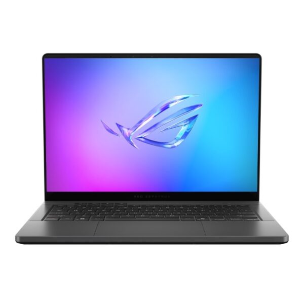 מחשב גיימינג ROG Zephyrus G14 GA403WR-QS096 – עיצוב אפור יוקרתי, מסך OLED 3K, כרטיס RTX 5070 Ti וביצועים מתקדמים לגיימרים ויוצרים.