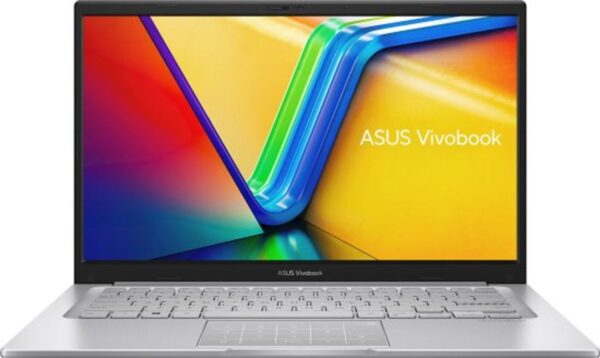 ASUS Vivobook 14 X1404VA-EB828 עם מעבד i5-1334U, מסך 14 אינץ' IPS, זיכרון 16GB, דיסק SSD בנפח 512GB, קישוריות Wi-Fi 6E, מקלדת מוארת, מצלמה עם תריס פרטיות – קל ונוח לנשיאה לכל מקום.