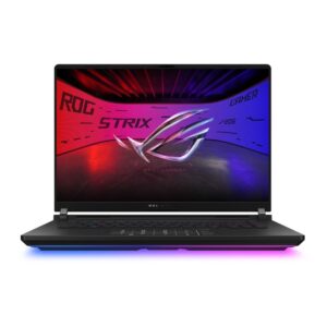 מחשב נייד גיימינג ROG Strix SCAR 18 G835LX-SA056 עם מסך 18 אינץ' ברזולוציית 2.5K, מעבד עוצמתי Intel® Core™ Ultra 9, זיכרון 64GB DDR5, אחסון 2TB SSD וכרטיס מסך NVIDIA GeForce RTX 5090. הזמנה מוקדמת – אספקה בתחילת מרץ!