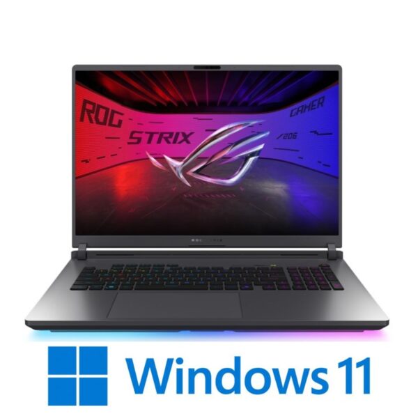 ASUS ROG Strix G18 G815LM-S9015W עם כרטיס RTX 5060, מסך 18 אינץ' 240Hz, ומעבד Core Ultra 9 – לפטופ גיימינג עוצמתי ומתקדם