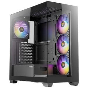 מארז מחשב ANTEC CX300 ARGB בעיצוב גיימינג מרהיב עם תאורת RGB ותצוגת צד מזכוכית מחוסמת – פתרון אידיאלי למערכת מבוססת TNAGEINL31 RX9700XT.