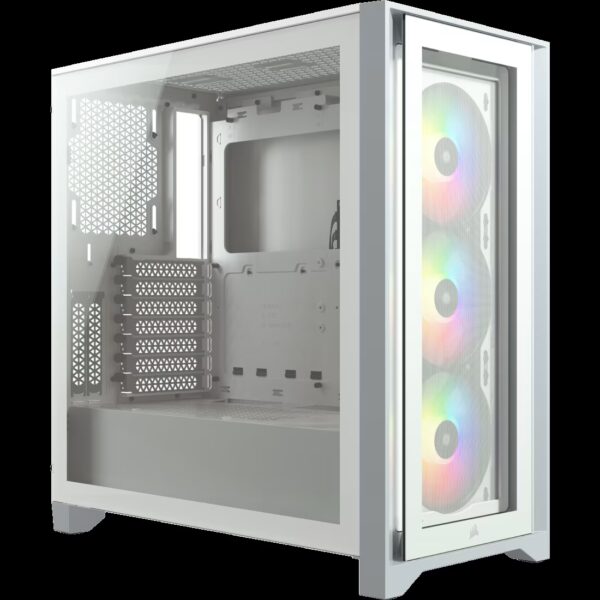 מחשב גיימינג TNAGEAMD41 עם Ryzen 9 9950X3D, Zotac RTX 5090 SOLID, זיכרון DDR5 6400MHz לבן, קירור מים Corsair, ספק 1000W Gen-5 ומארז לבן RGB – חוויית פרימיום לגיימרים וליוצרים.
