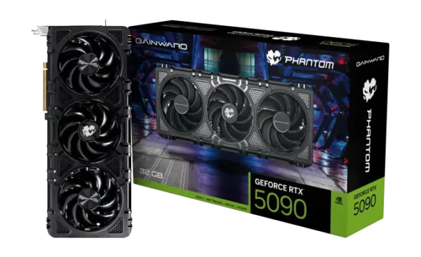 כרטיס מסך Gainward GeForce RTX 5090 Phantom 32GB GDDR7 DLSS4