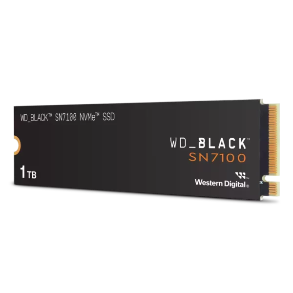 WD_BLACK SN7100 NVMe SSD 1TB – כונן מהיר במיוחד לגיימינג עם תמיכה ב־PCIe 4.0 ומהירויות קריאה/כתיבה של עד 7,250MB/s