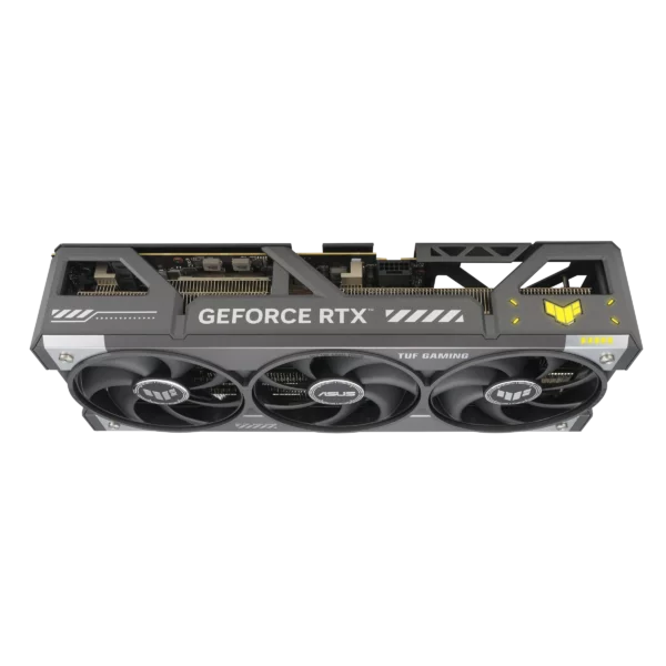 ASUS TUF Gaming RTX 5090 OC Edition – כרטיס מסך חזק עם 32GB GDDR7, ‏21,760 CUDA Cores, ביצועי AI של 3551 TOPs, תמיכה ב־8K ותאורת ARGB Aura Sync.