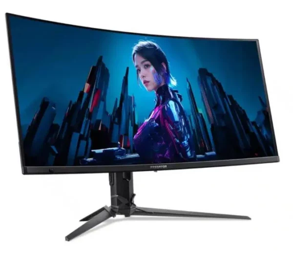 ⁦מסך מחשב גיימינג קעור 34 אינץ Acer Predator X34 X5 OLED 240Hz UWQHD⁩ – תמונה ⁦4⁩