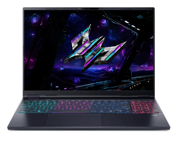 מחשב נייד Acer Predator Helios Neo 16S NH.QZCEC.001 עם Intel Core Ultra 9, זיכרון 32GB, אחסון 1TB וכרטיס RTX 5070 Ti
