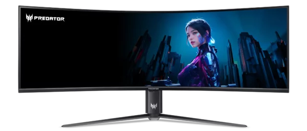 Acer Predator Z57 – מסך גיימינג קעור 57 אינץ’ 120Hz HDR1000 עם רזולוציית ‎7680x2160.