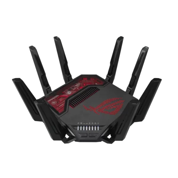 ROG Rapture GT-BE19000 – נתב גיימינג WiFi 7 BE19000 עם 31Gbps קווי ו־AiProtection Pro