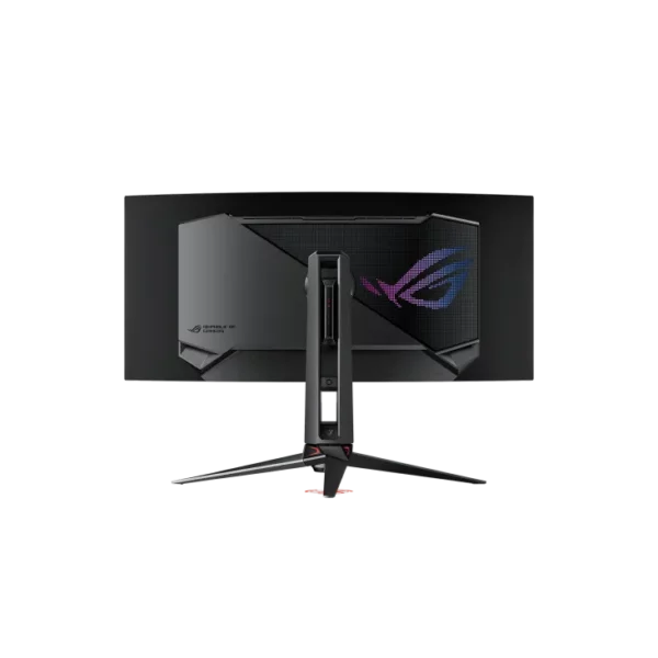 מסך הגיימינג ROG Swift OLED PG34WCDM – מסך קעור ‎34 אינץ’ ברזולוציית UWQHD, פאנל OLED קעור 800R, קצב רענון ‎240Hz, זמן תגובה ‎0.03ms, HDR400 True Black, ‏Smart KVM וחיבורים מתקדמים כולל USB-C 90W.