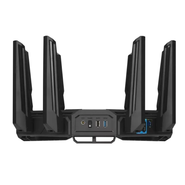 ה־ROG Rapture GT-BE19000 הוא נתב WiFi 7 BE19000 לגיימינג עם מהירות עד 19Gbps, חיבורי Dual 10G, ‏4x 2.5G, 8 אנטנות, AiProtection Pro ואפשרויות MLO מתקדמות. אידיאלי לגיימרים ולבית חכם.