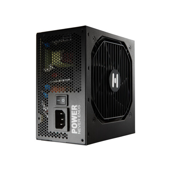 FSP Hydro GSM Lite PRO 650W – ספק כוח חצי מודולרי בתקן 80 PLUS Gold עם קבלים יפניים, מאוורר שקט ושליטה חכמה